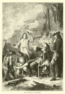 La battaglia di Fontenoy da English School