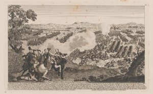 La battaglia di Minden o Thornhausen in Vestfalia il 1° agosto 1759