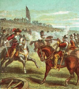 La battaglia di Naseby da English School