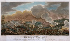 La Battaglia di Waterloo, 1815, 1817 da English School