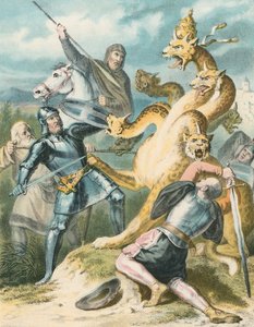 La battaglia con il grande mostro