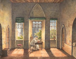 La Torre di Beauchamp, c.1825 da English School