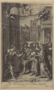 La decapitazione di San Giovanni Battista da English School