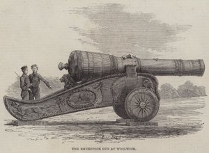 Il Cannone di Bhurtpoor a Woolwich da English School