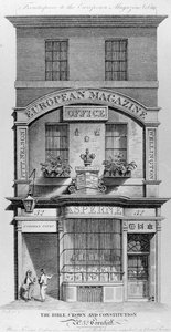 La Bibbia, Corona e Costituzione, Cornhill, Londra da English School