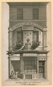 La Bibbia, Corona e Costituzione, Cornhill, Londra