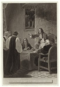 I vescovi davanti al Consiglio Privato 1688 da English School
