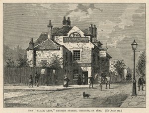 Il pub Black Lion a Chelsea