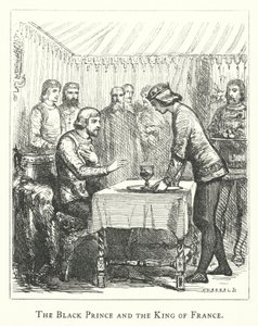 Il Principe Nero e il Re di Francia da English School