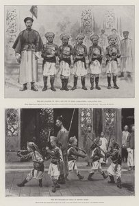 I Giovani Soldati della Cina (litografia) da English School