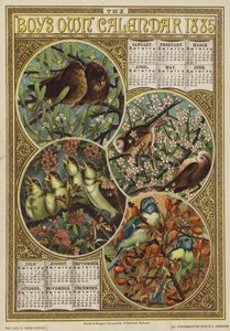 Il Calendario dei Ragazzi 1885 da English School