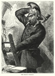 Il coraggioso pompiere