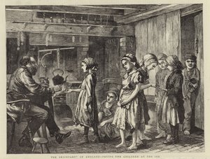 Le fabbriche di mattoni in Inghilterra - Pagamento dei bambini da English School