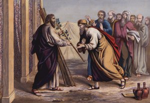 La fioritura del bastone di Aronne da English School