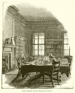 La sala del gabinetto, Downing Street da English School