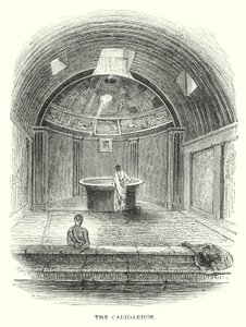 Il Calidarium (incisione)