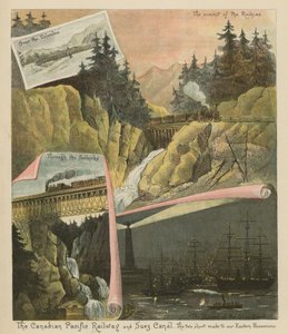 La Ferrovia del Pacifico Canadese e il Canale di Suez. Le Due Strade Brevi per i nostri Possedimenti Orientali da English School
