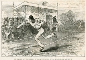Il campionato di tennis su prato: Mr Hartley vince la coppa per la seconda volta da English School