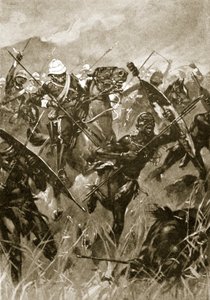 La Carica dei 17° Lancieri, 4 luglio 1879 da English School