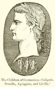 I figli di Germanico: Caligola, Drusilla, Agrippina e Livilla da English School