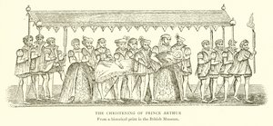 Il battesimo del principe Arturo