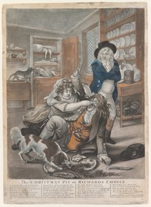 La torta di Natale o la scelta di Richard, 1795 da English School