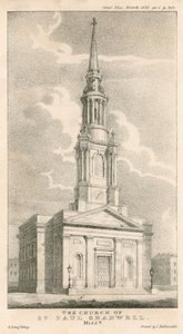La Chiesa di San Paolo, Shadwell, Londra da English School