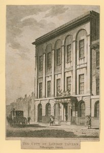 Il London Tavern, Bishopsgate Street da English School