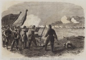 La Guerra Civile in America, Scontro tra il 71° New York e un Reggimento dell
