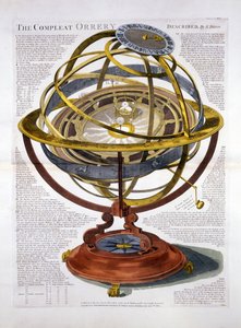 Il Compleat Orrery, pub. Londra 1780 da English School