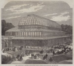 La Serra nei Giardini della Royal Horticultural Society, South Kensington da English School