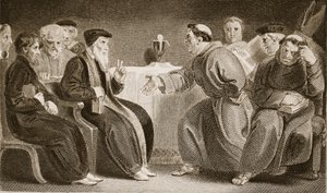 La convocazione a Oxford, illustrazione da La storia d