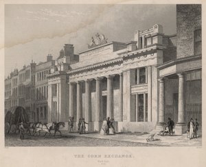 Il Mercato del Grano, Mark Lane, Londra da English School