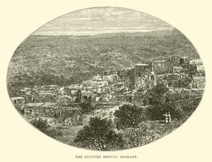 La campagna intorno a Betania