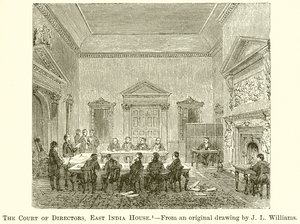 Il Consiglio dei Direttori, East India House