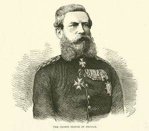 Il principe ereditario di Prussia, agosto 1870 da English School