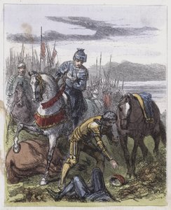 La corona di Riccardo III, trovata sul campo di Bosworth da English School