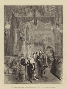 La Visita dello Zar alla Città, Corridoio che Porta alla Sala del Consiglio, Guildhall da English School