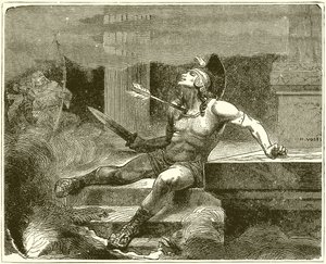 La morte di Alcibiade da English School