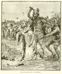 La Morte di Alphege da English School