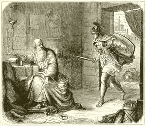La Morte di Archimede da English School