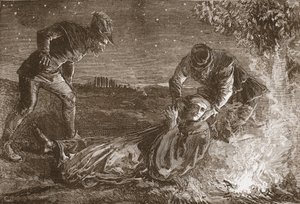 La Morte di Zwingle, illustrazione da 