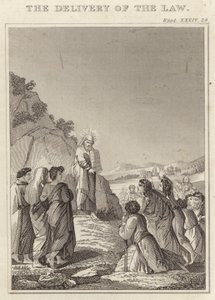 La consegna della legge da English School