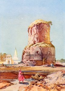 Il Dhamek Stupa, Sarnath, Uttar Pradesh, da 