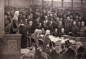 La divisione nella Camera dei Comuni sulla questione dell