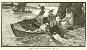 La pesca miracolosa, San Luca, v, 6
