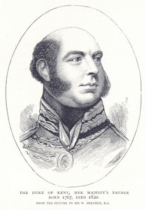Il Duca di Kent, padre di Sua Maestà nato nel 1767, morto nel 1820 da English School