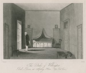 La camera da letto del Duca di Wellington ad Apsley House, Hyde Park Corner da English School
