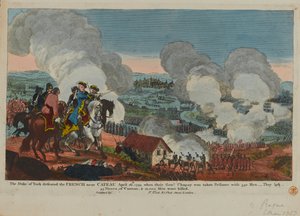 Il Duca di York (1763-1827) che sconfigge i francesi vicino a Cateau, 26 aprile 1794