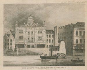 Il Dukes Theatre, Dorset Gardens, Londra